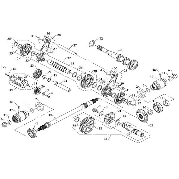 DINLI CIRCLIP C TYPE DINLI 600/700/800