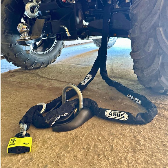 ABUS Abus låspakke 250cm ATV / MC inkludert ABUS låsanker klasse 3
