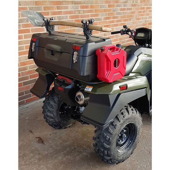 ATV LAB Bensinkanne med hurtigkobling, 5 liter, svart