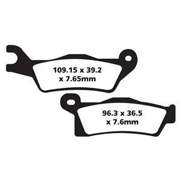 ATV LAB Bremseklosser Can-Am høyre foran og bak