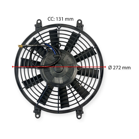 ATV LAB Radiatorvifte Universal 12 volt