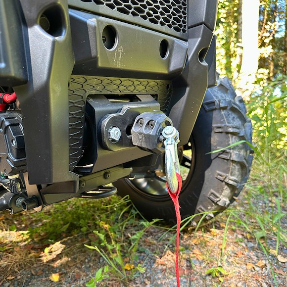 ATV LAB Vinsjkabelspjeld - Vinsjstopp - Gummi
