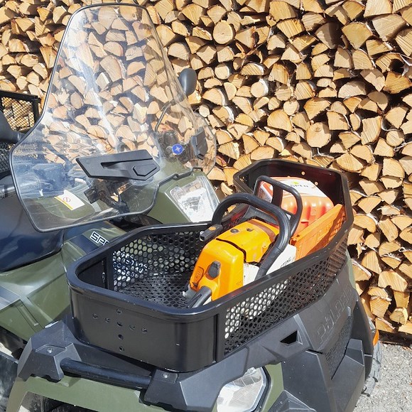 BRONCO Bagasjekurv Front til ATV