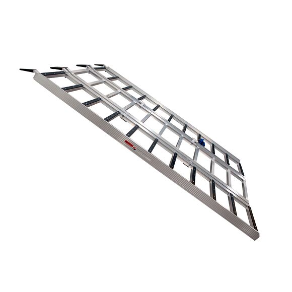 BLACK WOLF Kjørerampe Sammenleggbar Aluminium Snøscooter 195cm Maks 680Kg