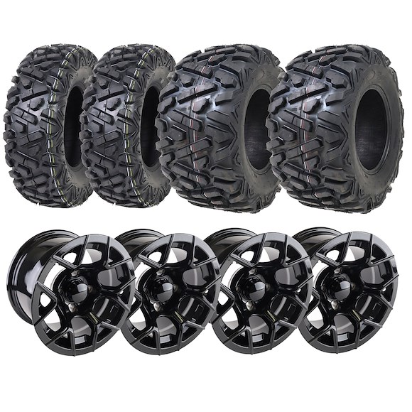 ATV-PRO ATV Hjul 4/110 P350 AllTrail 25x12 OF12 Aluminiumfelg