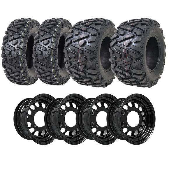 ATV-PRO ATV Hjul 4/110 P350 AllTrail 25x12 Stål