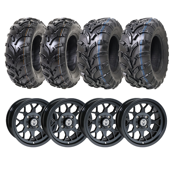 ATV-PRO ATV Hjul 4/110 P373 MudTrail 26x14 Aluminium