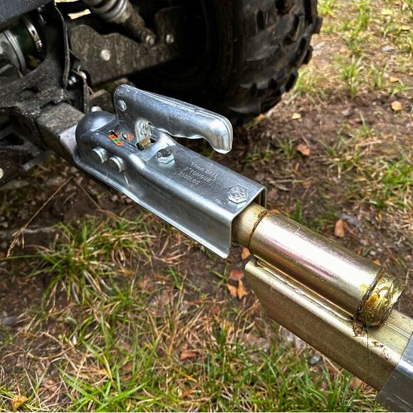 ATV-PRO ATV Tømmerhenger med Kran og Elektrisk Vinsj