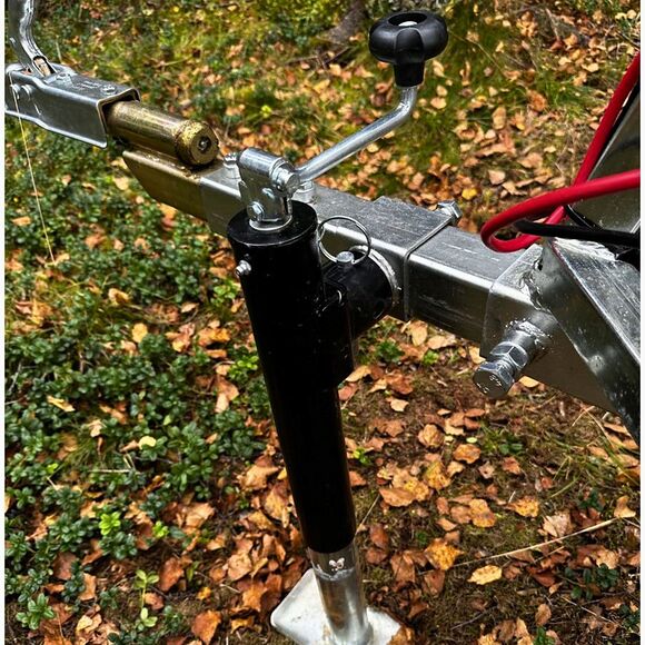 ATV-PRO ATV Tømmerhenger med Kran og Elektrisk Vinsj