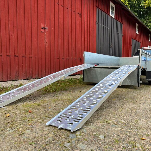 ATV-PRO Lasterampe Aluminium Sammenleggbar - firhjuling - motorsykkel - gressklipper