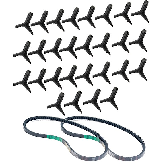 ATV-PRO Servicesett Kutteblad Y Blad & Drivreim Beitepusser ATVM-120