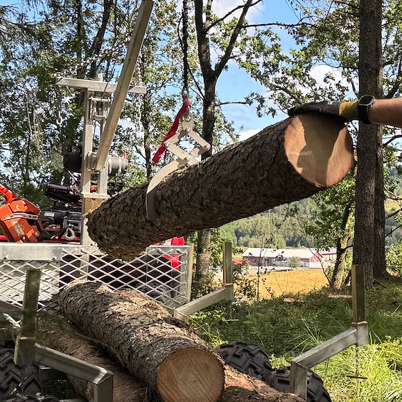 ATV-PRO Tømmerklo Med Håndtak Kraftig