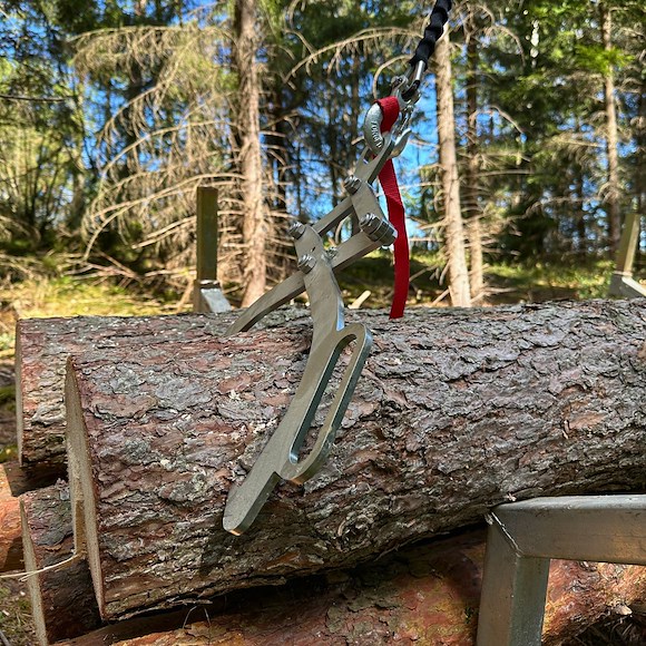 ATV-PRO Tømmerklo Med Håndtak Kraftig