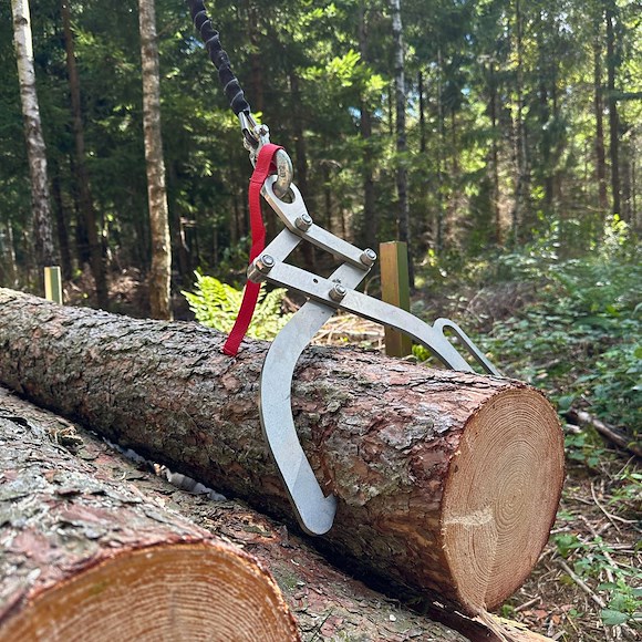 ATV-PRO Tømmerklo Med Håndtak Kraftig