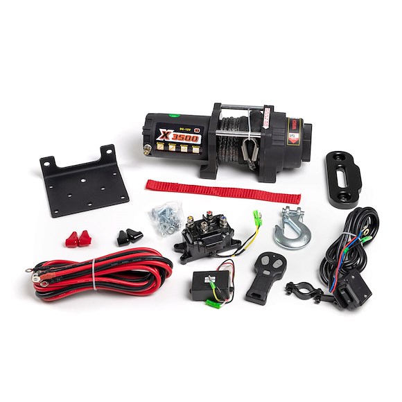 ROUGHWORX ATV-vinsj med hurtigfeste - Roughworx X 3500 S