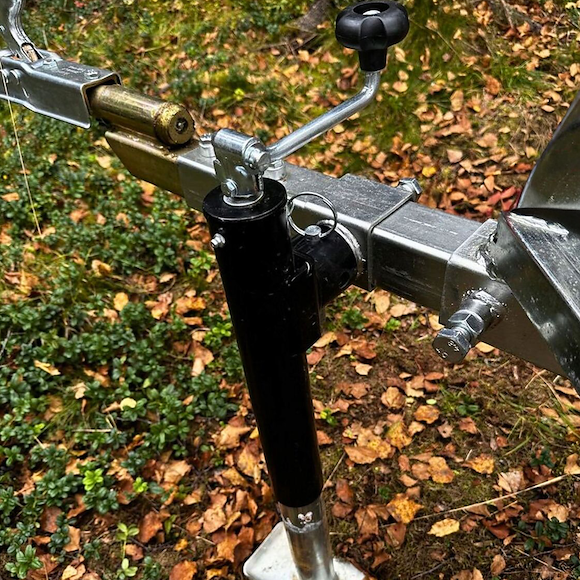 ATV-PRO ATV Tømmervogn Med Kran