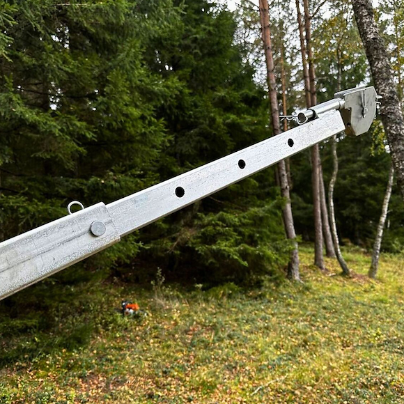 ATV-PRO ATV Tømmervogn Med Kran