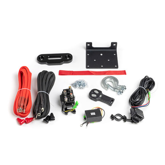 ROUGHWORX ATV Vinsj 12v 2722KG - 6000LBS Syntetisk Line