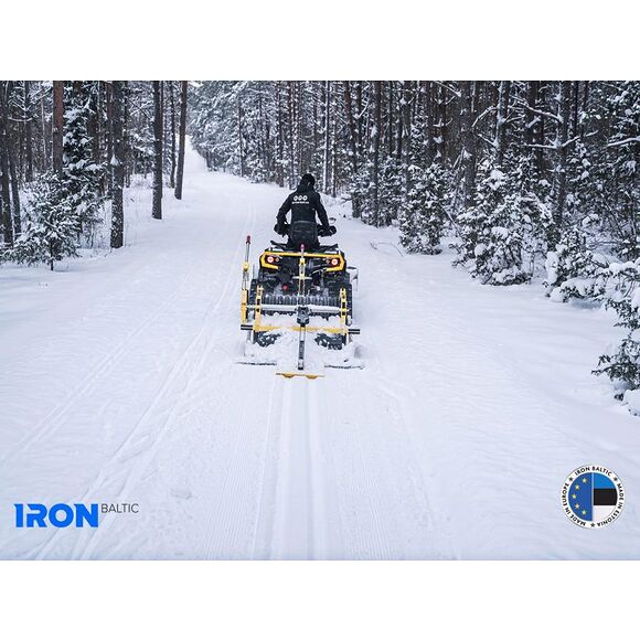 Iron Baltic (IB) ATV/UTV Snøruller med skatepute 145