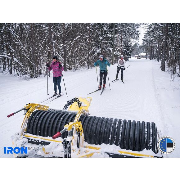 Iron Baltic (IB) ATV/UTV snøruller med skatepute 270