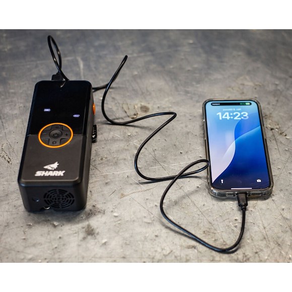 SHARK Batteridrevet Dekkpumpe - Kompressor - Powerbank