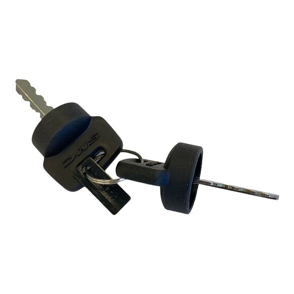 BLACK WOLF Tanklokk, låsbart