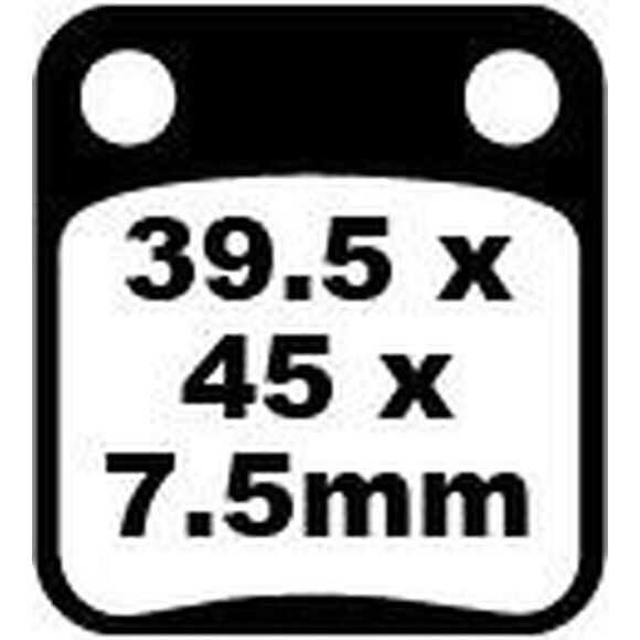 ATV LAB Bremseklosser Kawasaki/Yamaha/Suzuki foran & Hyosung TE450 foran/bak