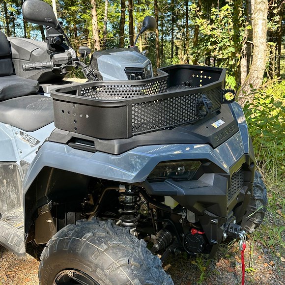 BRONCO Bagasjekurv Front til ATV