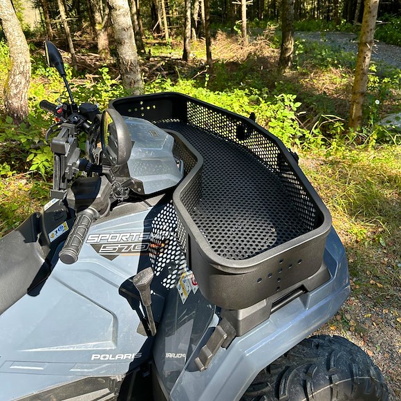 BRONCO Bagasjekurv Front til ATV