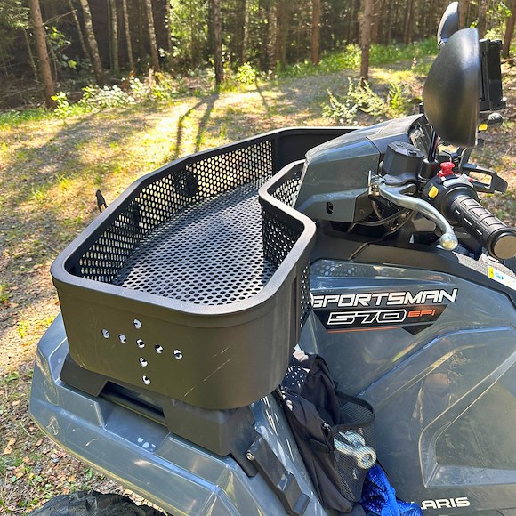 BRONCO Bagasjekurv Front til ATV