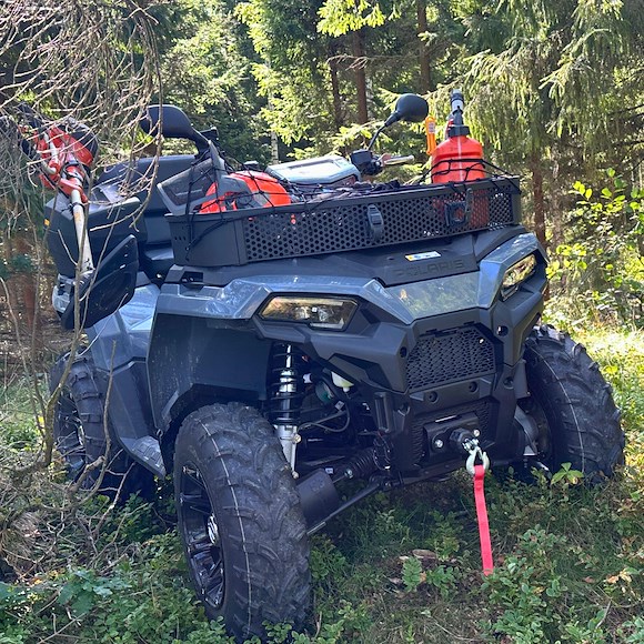 BRONCO Bagasjekurv Front til ATV