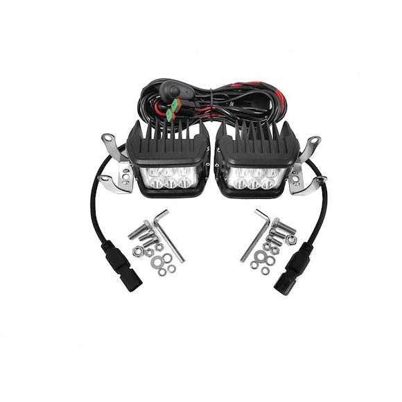 BRONCO LED Lyssett med sidemarkering