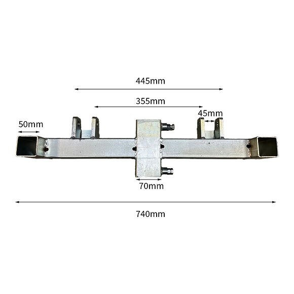 ATV-PRO Tømmerhenger Tømmerpost Bak