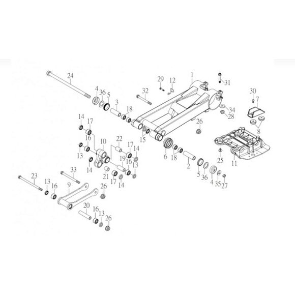 SMC Bolt Bakaksel SMC 520SM/Sport