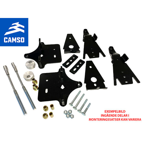 CAMSO Camso/TJD monteringssett beltekit ATV Honda Rincon 650/680 03–14