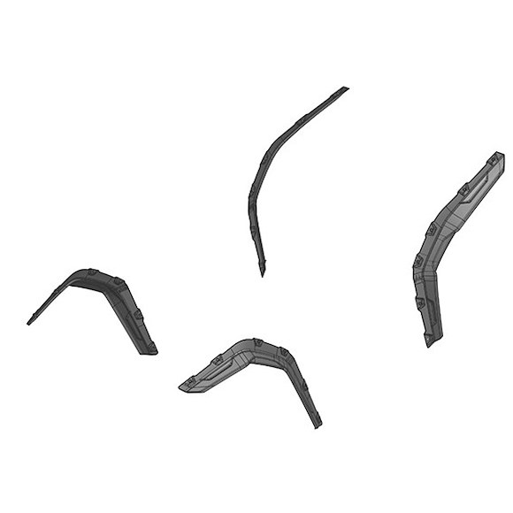 CF MOTO Fender Flares CF Moto 450/520 2023+