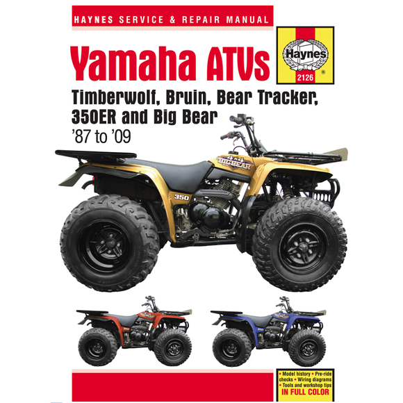 HAYNES Haynes verkstedmanual Yamaha ATV