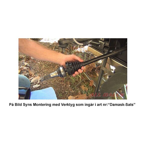 ALL BALLS Universal Drivakselmansjett ATV