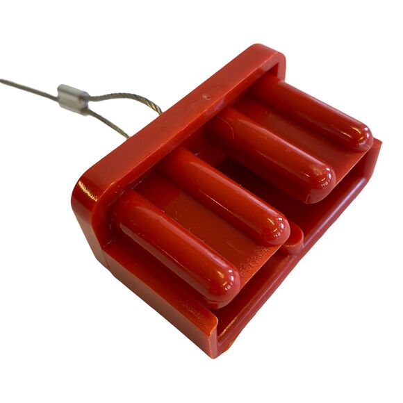 ATV LAB Støv-/smussbeskyttelse Batterikontakt 175A Hard Rød