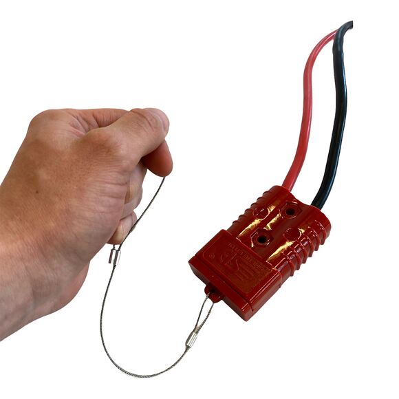 ATV LAB Støv-/smussbeskyttelse Batterikontakt 175A Hard Rød