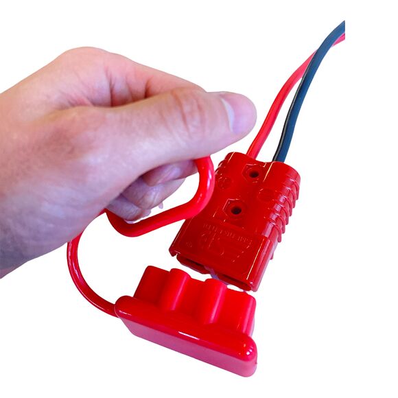 ATV LAB Støv-/smussbeskyttelse Batterikontakt 175A Rød