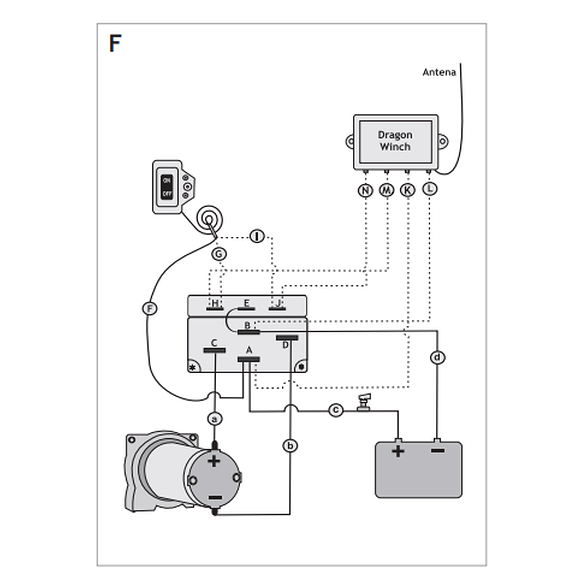 DRAGON WINCH Vinsjrelé 120AMP