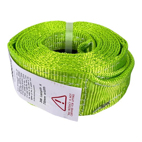 ROUGHWORX Slepetau 3m x 75mm 12 Ton