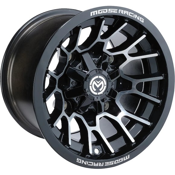 MOOSE Felg Moose 24X 12x7 4/110 4+3 Svart