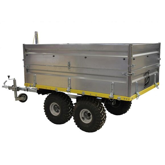 Iron Baltic (IB) Hevningsplater IB Flakvogn Boggi 1200 Høybygget