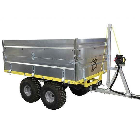 Iron Baltic (IB) Hevningsplater IB Flakvogn Boggi 1200 Høybygget