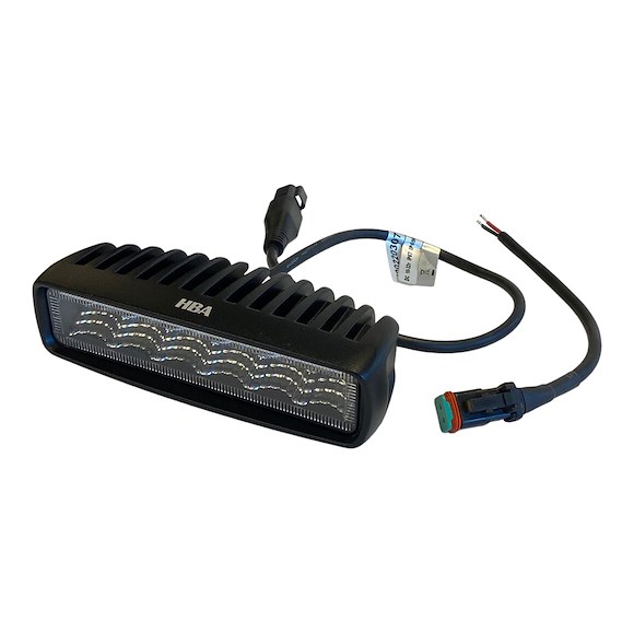 HBA 2st Arbeidsbelysning Slim Reflektor 30W / 2520 Lumen med strømledning