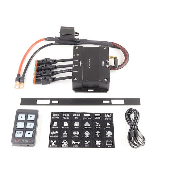 HBA Fjernstyrt koblingsboks LED-belysning IP67