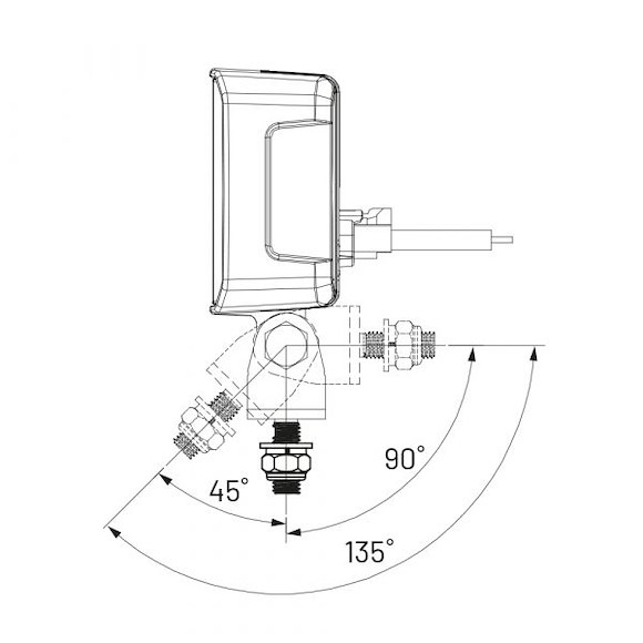 HBA LED Arbeidsbelysning 30W / 3800 Lumen