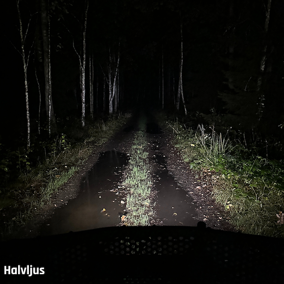 HBA Belysningssett til plog, slim (5040 lumen)